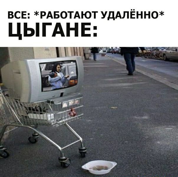 ВСЕ РАБОТАЮТ УДАЛЁНН0 ЦЫГАНЕ