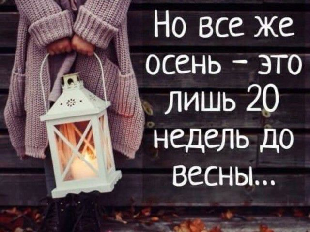 5і__ осень ЭТО лишь 20 недель до Весны
