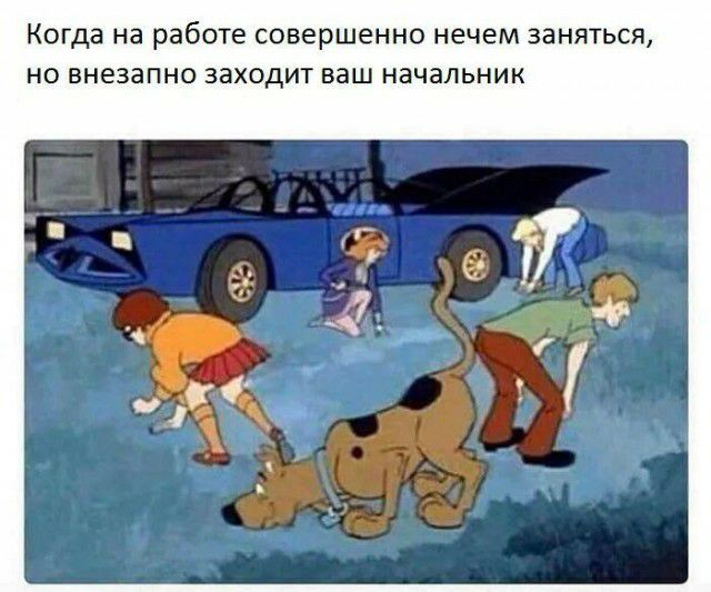 Когда на работе совершенно нечем ЗЗНЯТЬСЯ но внезапно ЗЭХОДИТ ваш НЗЧВЛЬНИК