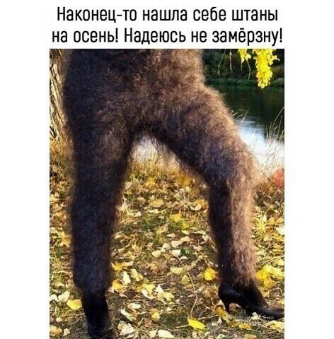 Наконец то нашла себе штаны на осень Надеюсь не замёрзну