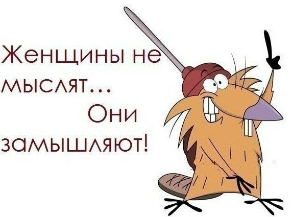 Женщины не МЫСАЯТ Они ЗОМЫШАЯЮТ