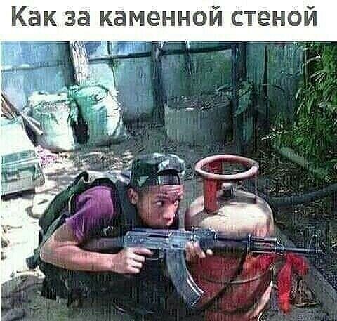 Как за каменной стеной