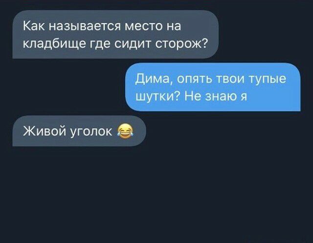 Как называется место на кладбище где сидит сторож Живой уголок