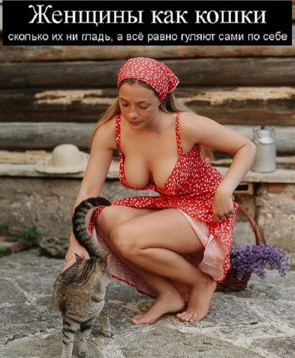 Женщины как кошки СКЁПЬКСЁ ИХ НИ ГПЗДЬ 3 Всё равно ГУПЯЮТ сами ПО себе