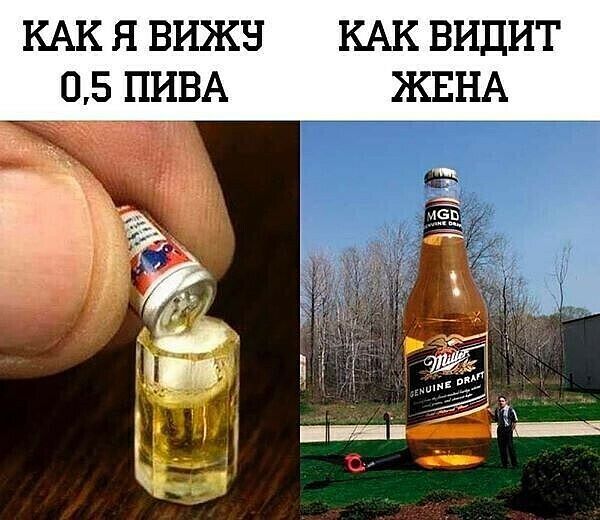 КАК Я ВИЖЧ КАК ВИДИТ 05 ПИВА ЖЕНА