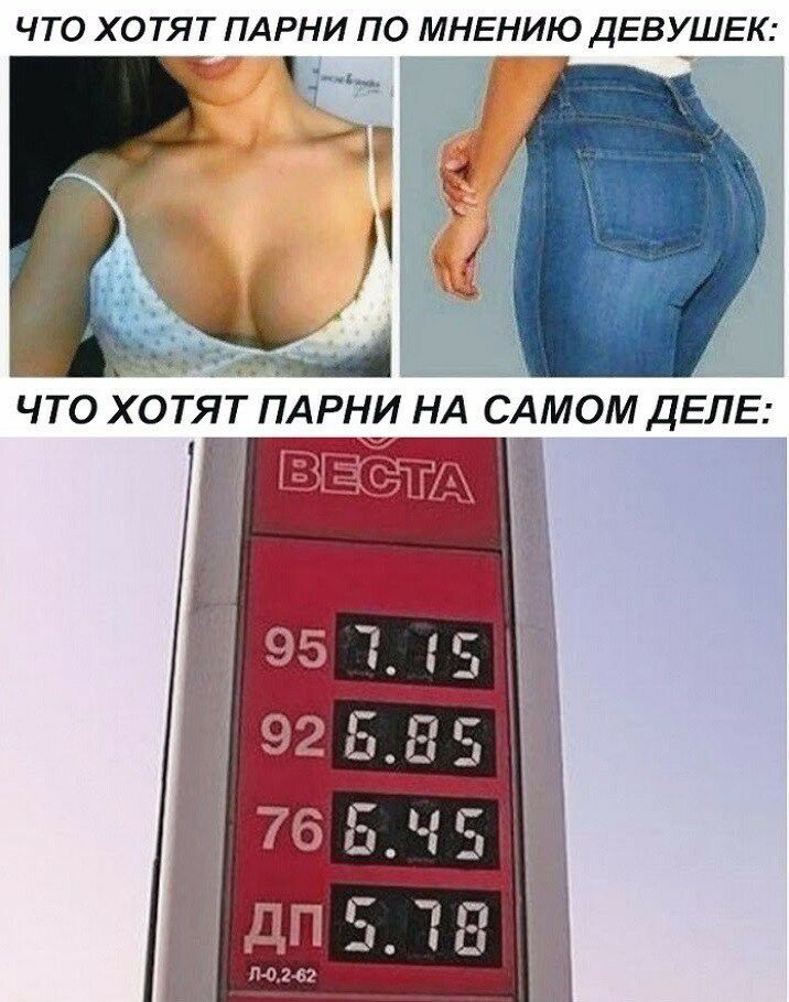 ЧТО ХОТЯТ ПАРНИ ПО МНЕНИЮ ДЕВУШЕК