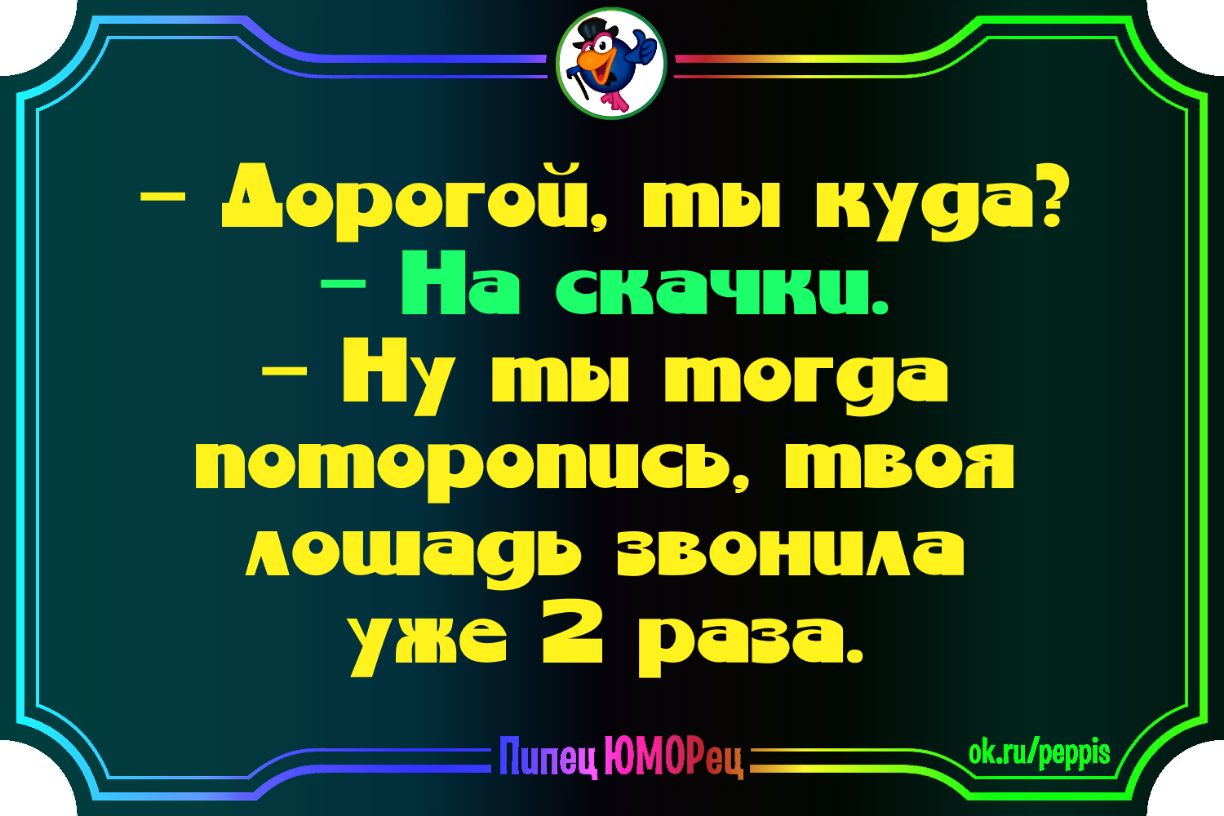 дорогой ты нууа На скачки Ну ты тогуа потороппсц твои лошауь звонила уже 2 раза Пипец ЮМОРец