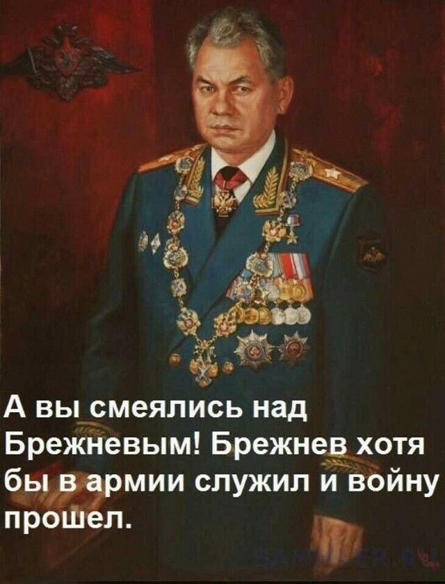 А вы___смеялись над Брежі іевым Брежнеёхотя ЧБ мии служил и Вбйну проШ л