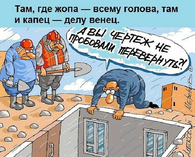 Там где Жопа всему голова там