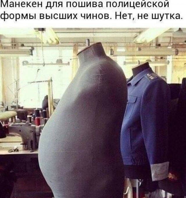 анекен для пошива полицеискои формы высших чинов Нет не шутка