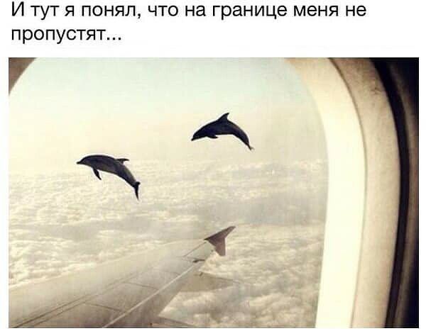 И тут я понял что на границе меня не пропустят