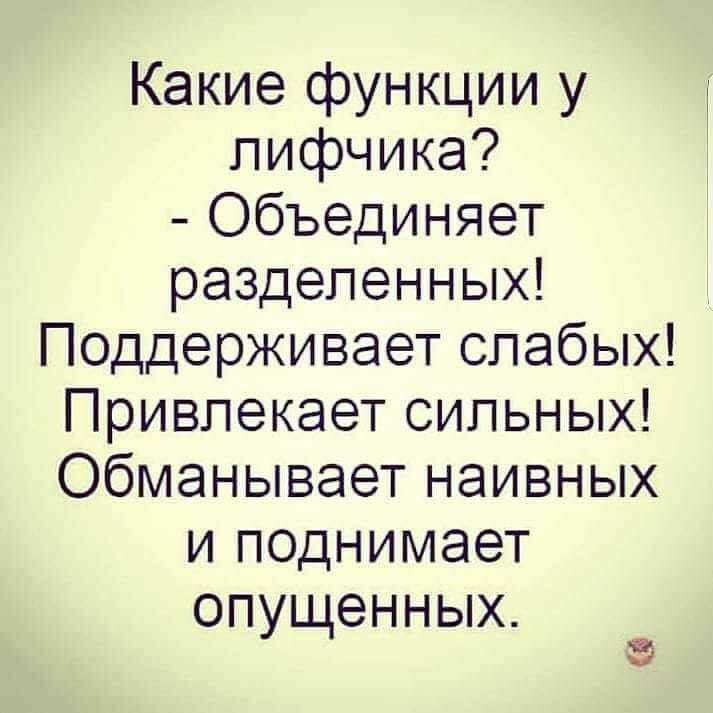 Какие функции у лифчика Объединяет разделенных Поддерживает слабых Привлекает сильных Обманывает наивных и ПОДнимает опущенных