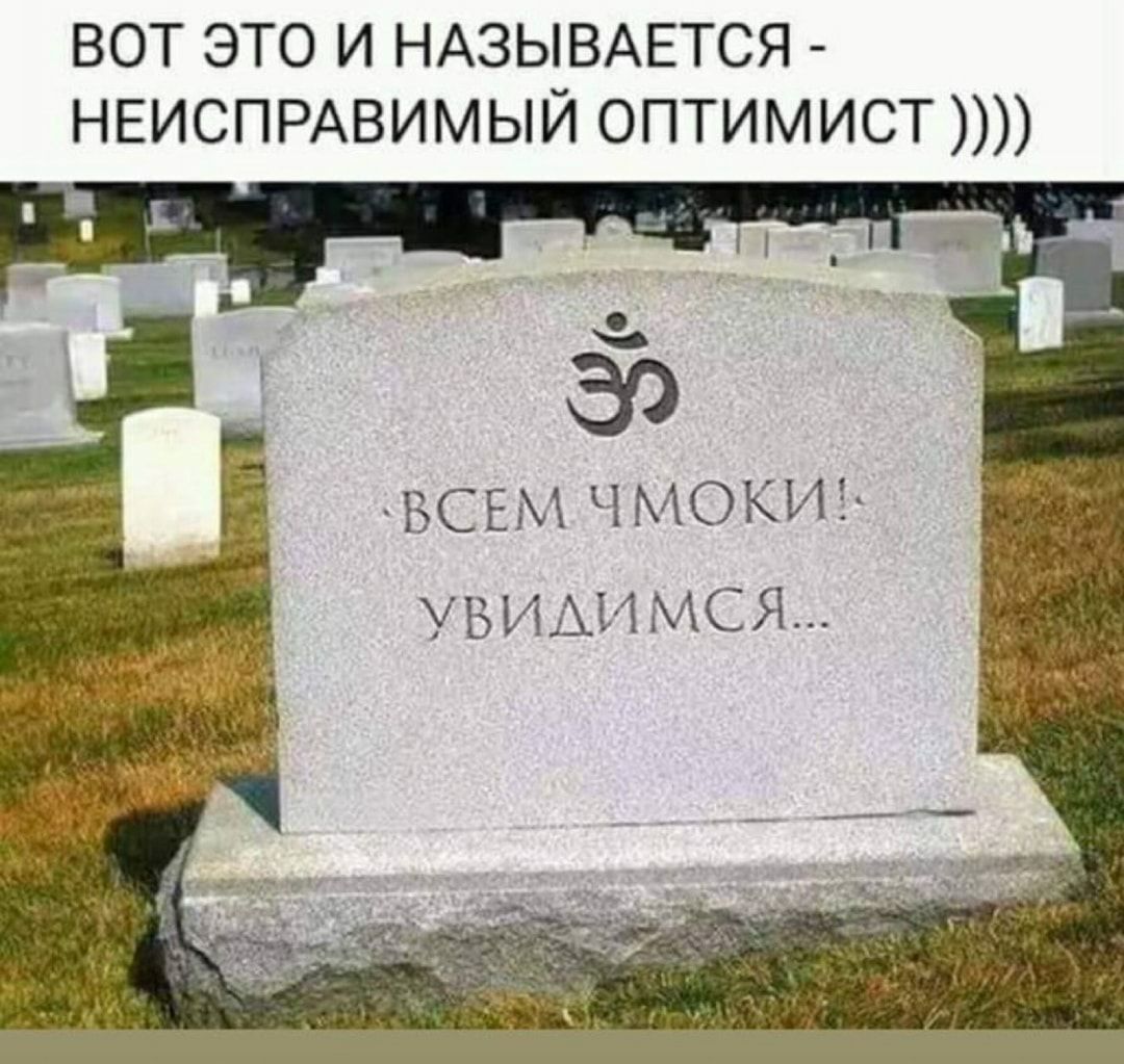 ВОТ ЭТО И НАЗЫВАЕТСЯ НЕИСПРАВИМЫЙ ОПТИМИСТ