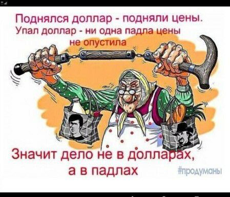 Поднялся доллар подняли цены Упап доппар и одна падпп иены но а В падпах