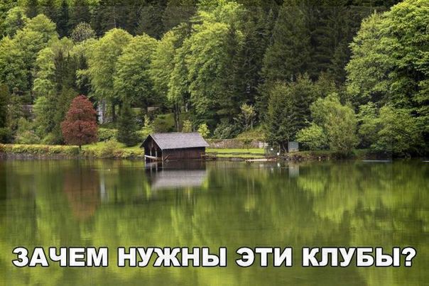 ЗАЧЕМ НУЖНЫ ЭТИ КЛУБЫ