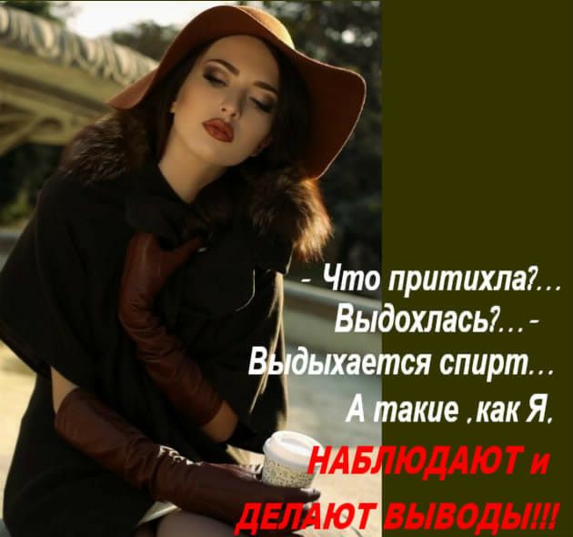 Ё Что притихпа7 хлась7 ся спирт акие как Я ЮДАЮ Т и ВЫВОДЫ
