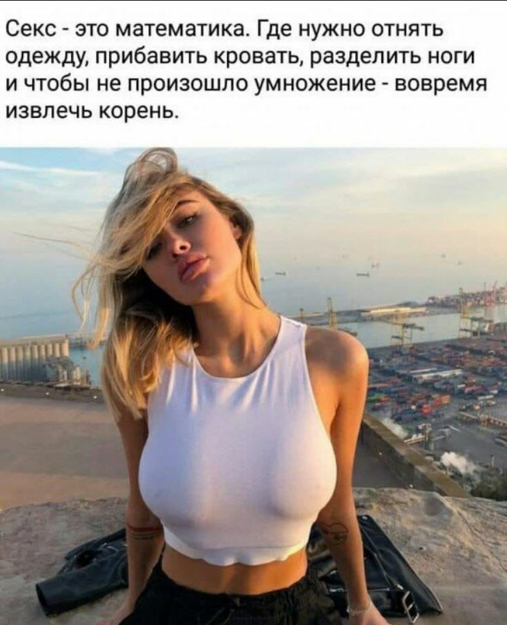 Секс это математика Где нужно отнять одежду прибавить кровать разделить ноги и чтобы не произошло умножение вовремя извлечь корень
