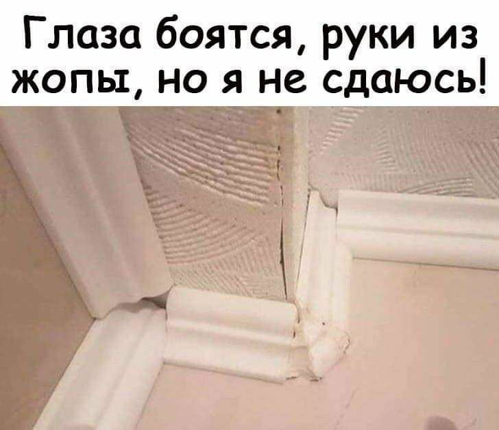 Глаза боятся руки из жопы но я не сдаюсь