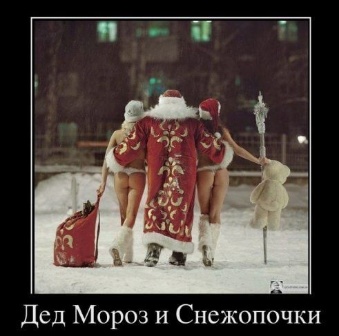 Дед Мороз и Снежопочки