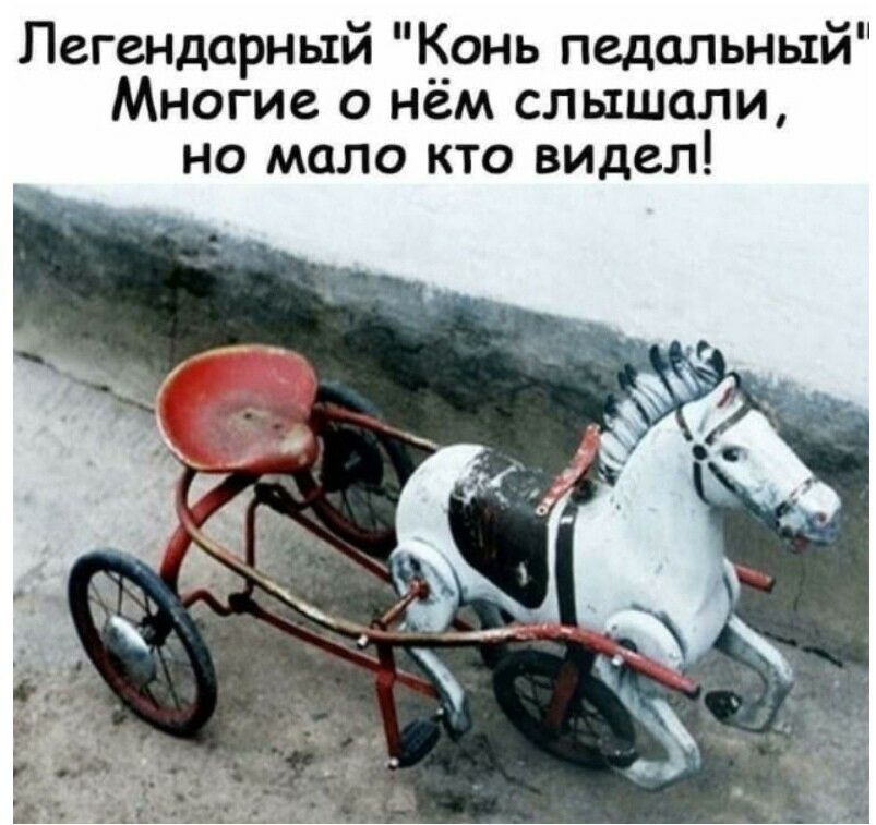Легендарный __онь педальный Многие о нем слышали но мало кто видел