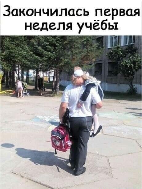 Закончилась первая неделя учебы