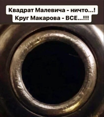 Квадрат Малевича ничто Круг Макарова ВСЕ