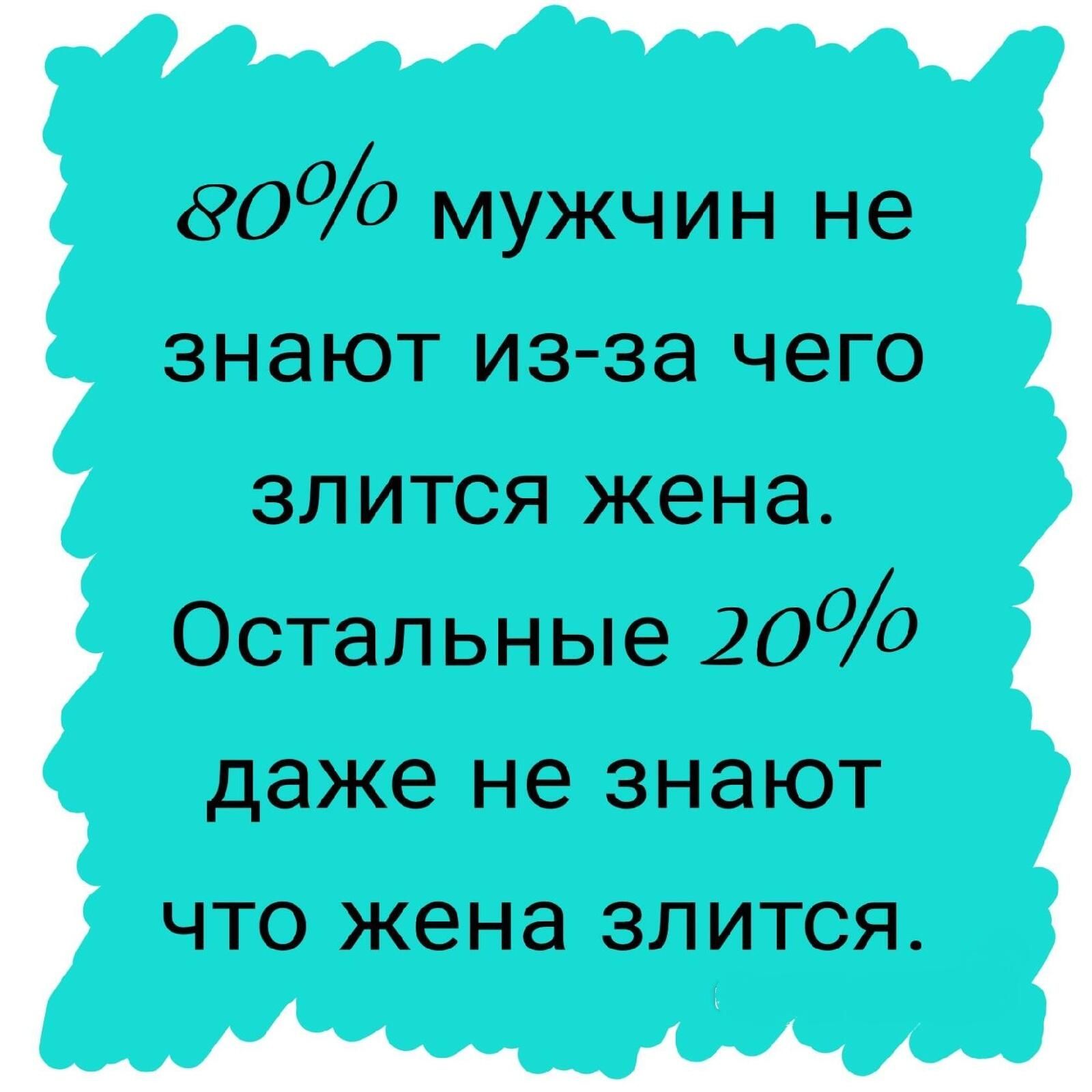 ЗОО0 мужчин не знают из за чего злится жена Остальные 2000 даже не знают что жена злится