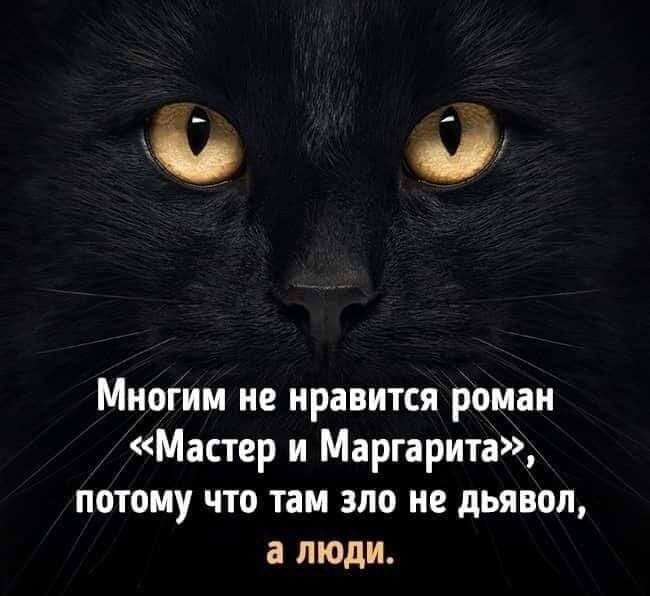 Многим не нравится роман Мастер и Маргарита потому что там зло не дьявол а люди