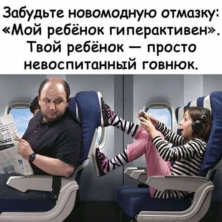 Забудьте новомодную отмазку Мой ребёнок гиперактивен Твой ребёнок просто невоспитанный говнюк кг