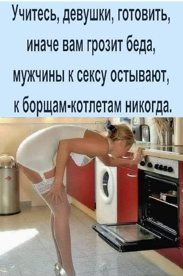 Учитесь девушки готовить иначе вам грозит беда мужчины к сексу остывают кборщам котпетам _иикогда ссии Он признался что японские умные унитазы гораздо умнее российских депутатов