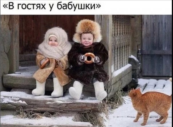 В госгях у бабушки