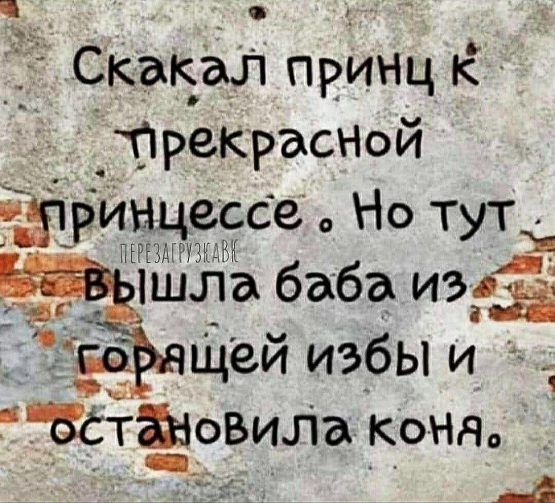 Скакал принц к ПрекрасНои тдчиыцессе Но тут Батаовила _к_оня _ЁЁ_ _ _ Ц
