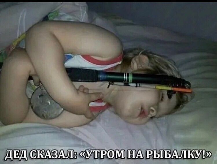 УТРОМ РЫБАЛКИ