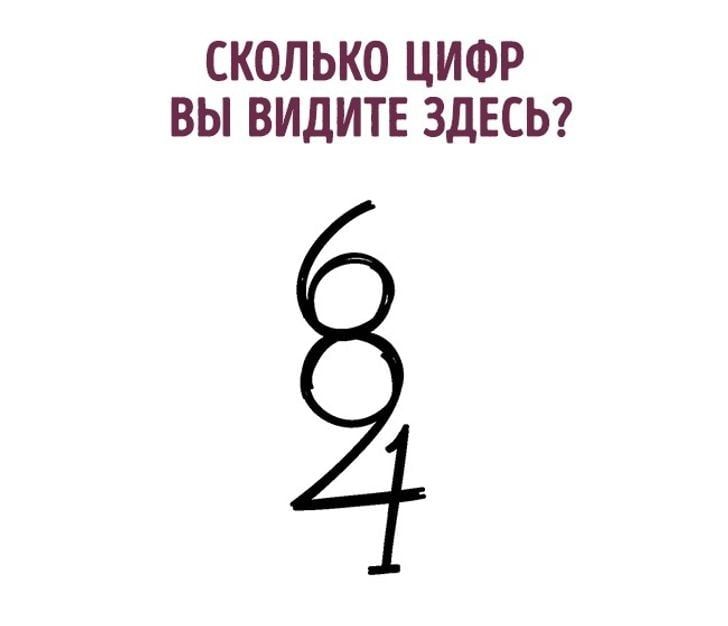 СКОЛЬКО ЦИФР ВЫ ВИДИТЕ ЗДЕСЬ
