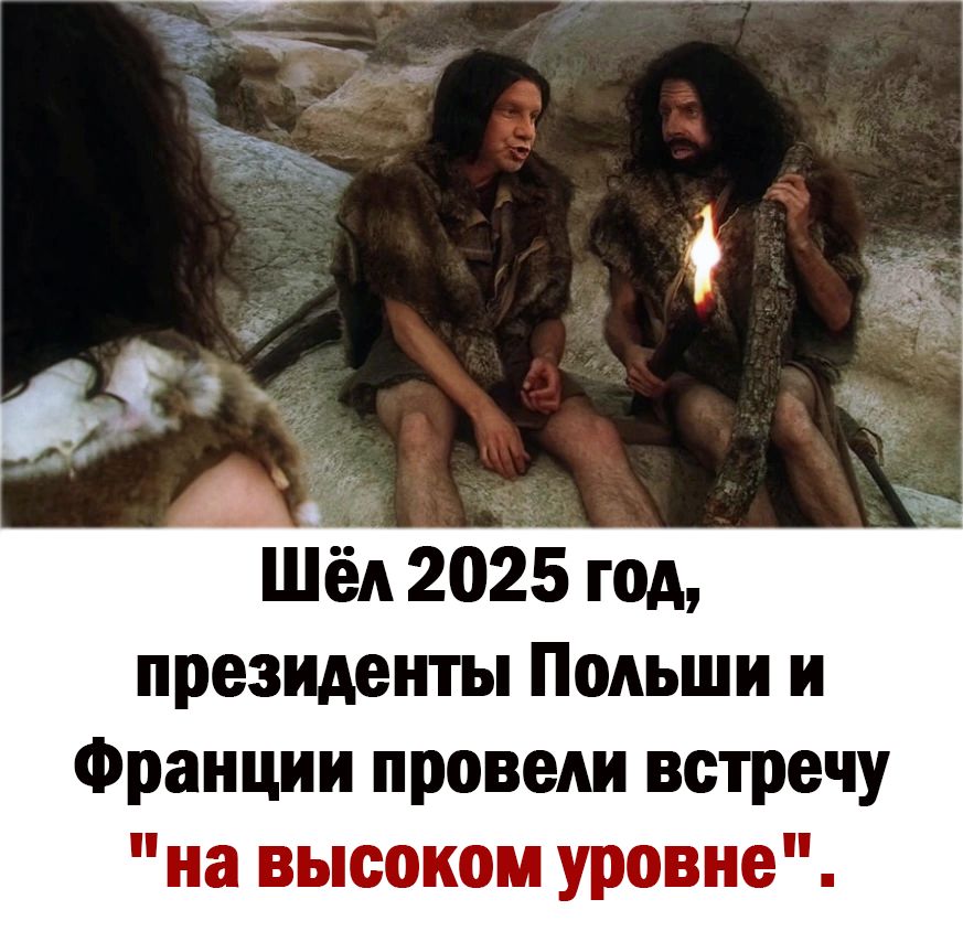 Шёл 2025 год президеппы Польши и Франции провели встречу на высоком уровне