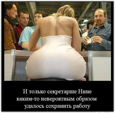 11 толъко секретарше Нине каким то невероятным образом удалось сохранигь работу