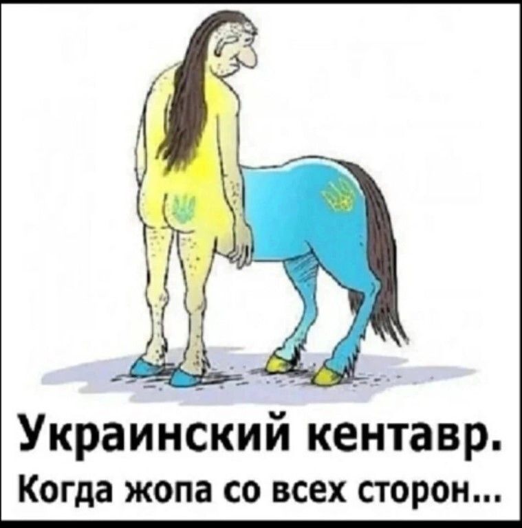 Украинский кентавр Когда жопа со всех сторон