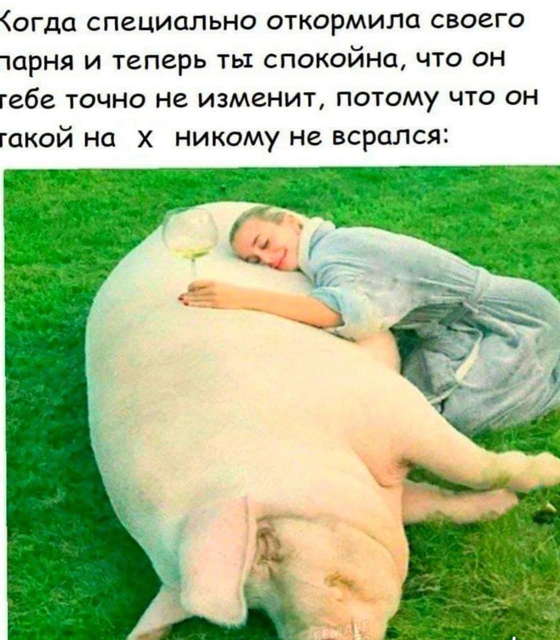 огда специально откормипа своего чарня и теперь ты спокойна что он гебг ТОЧНО НВ ИЗМЕНИТ ПОТОМУ ЧТО ОН гакой на х никому не варился
