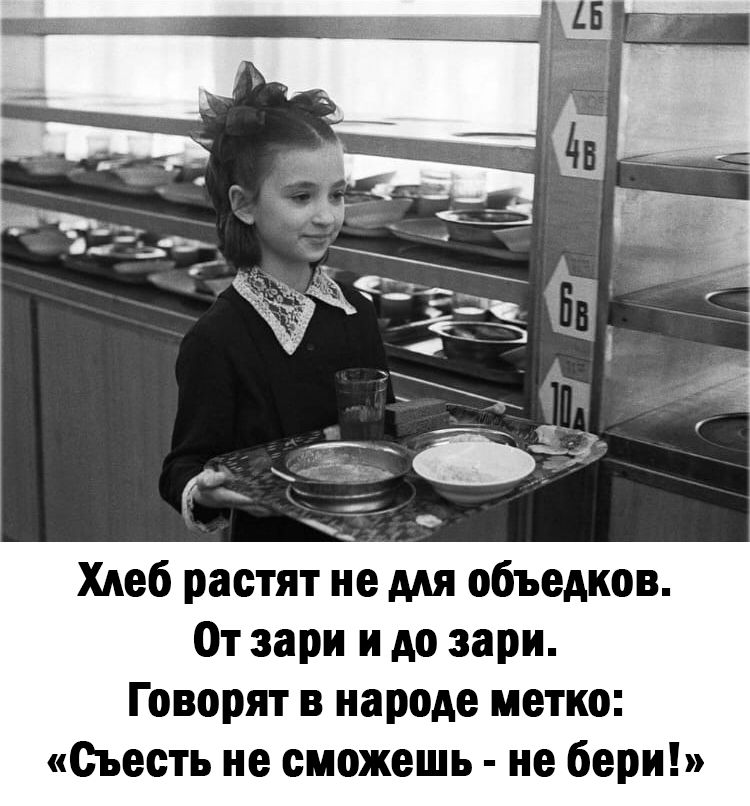 Хлеб растят ие мя объемов От зари и до зари Говорят в народе метко Съесть не сможешь не бери