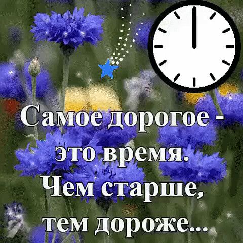 Саор0юе это время Чемстарше тем дороже