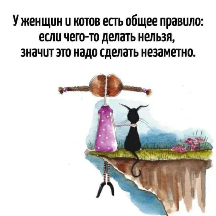 У женщин югов епъ общее правило если чего то делагь нипьзя значит это надо сделаъ незаметна д