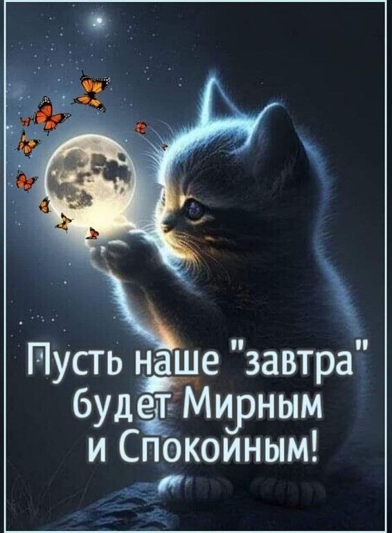 Пусть наше завтра буша Мцрным и Спокоиным