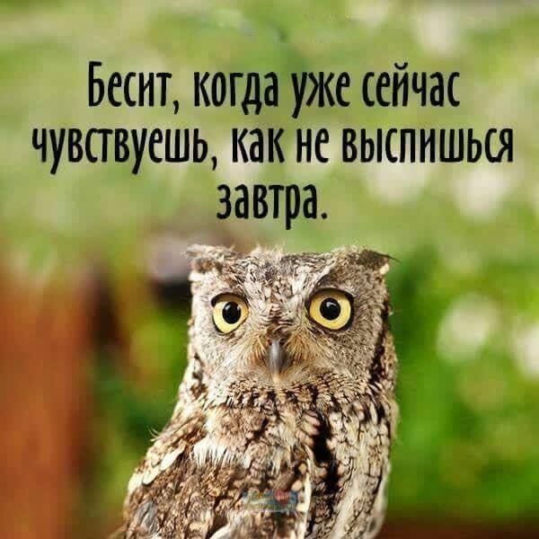 Бесит когдйже сейчас чувствуешь как не выспишься