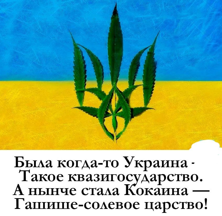 Бьыа когда то Украина Такое квазигос Аарсшо А нынче стаАа окаина Гашише сожвое царство