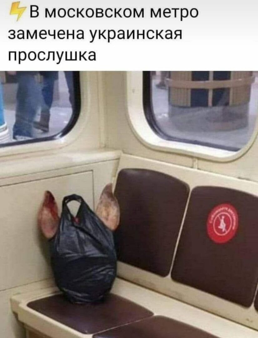 В московском метро замечена украинская прослушка