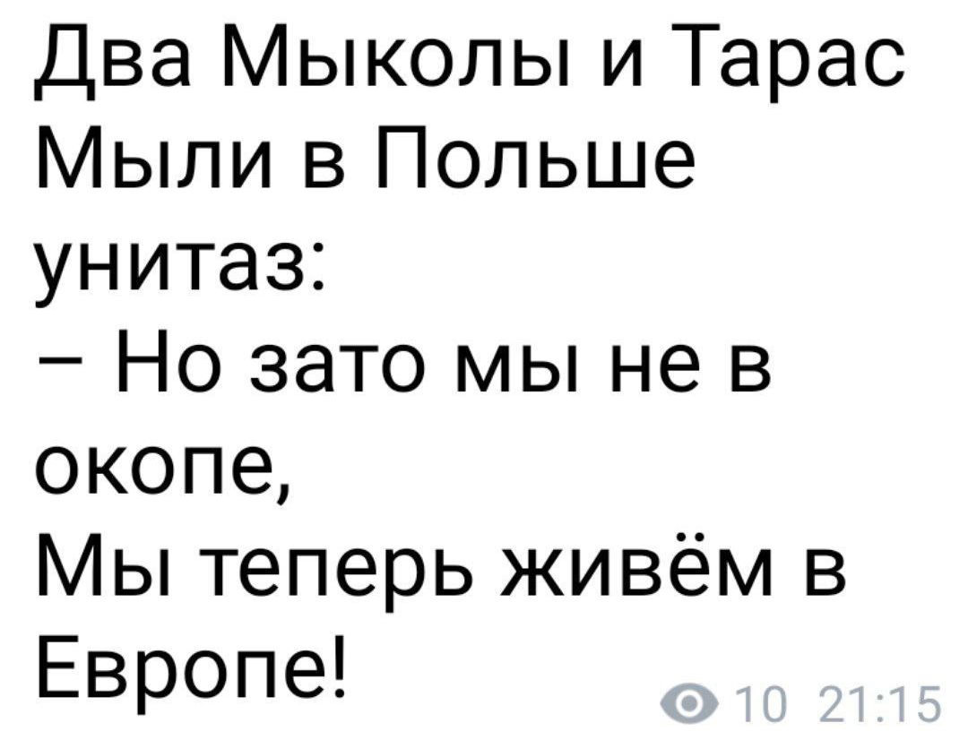 Два Мыколы и Тарас Мыли в Польше унитаз Но зато мы не в окопе Мы теперь живём в Европе