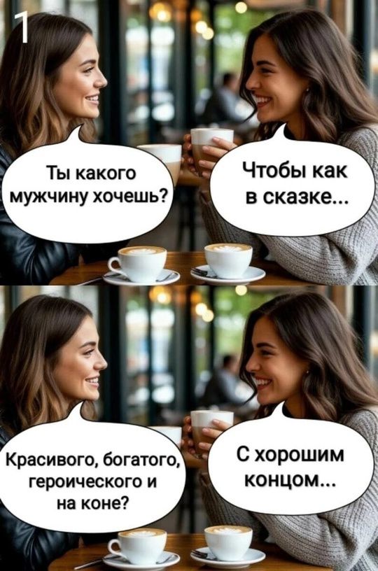 Ты какого мужчину хочешь? Чтобы как в сказке... Красивого, богатого,Heroic и на коне? С хорошим концом...