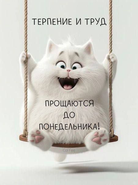 ТЕРПЕНИЕ И ТРУД. ПРОЩАЮТЬСЯ ДО ПОНЕДЕЛЬНИКА!