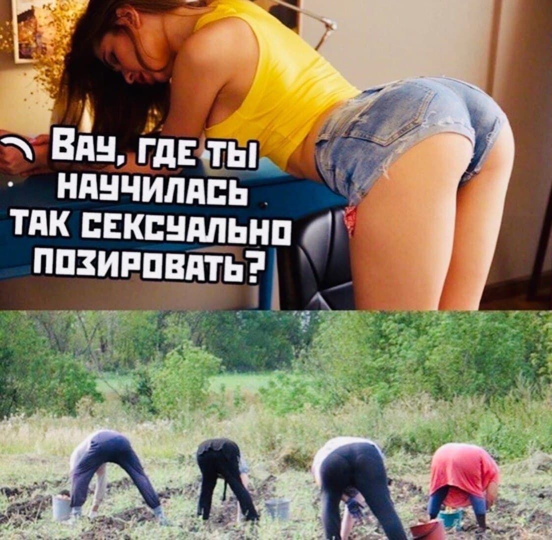 Вау, где ты научилась так сексуально позировать?