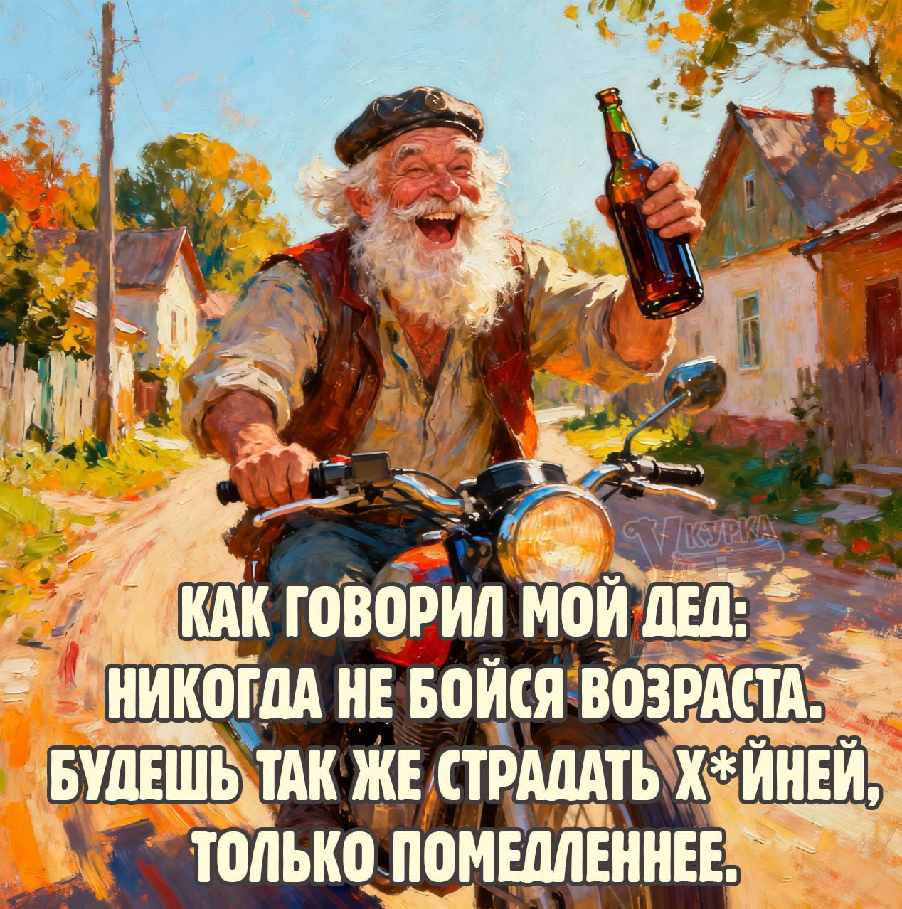 Как говорил мой дед: никогда не бойся возраста. Будешь так же страдать х*йней, только помелче.